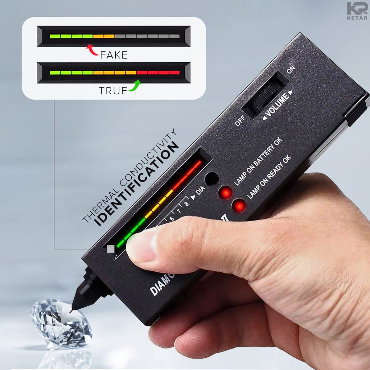 Diamond detector tester jewelry tools