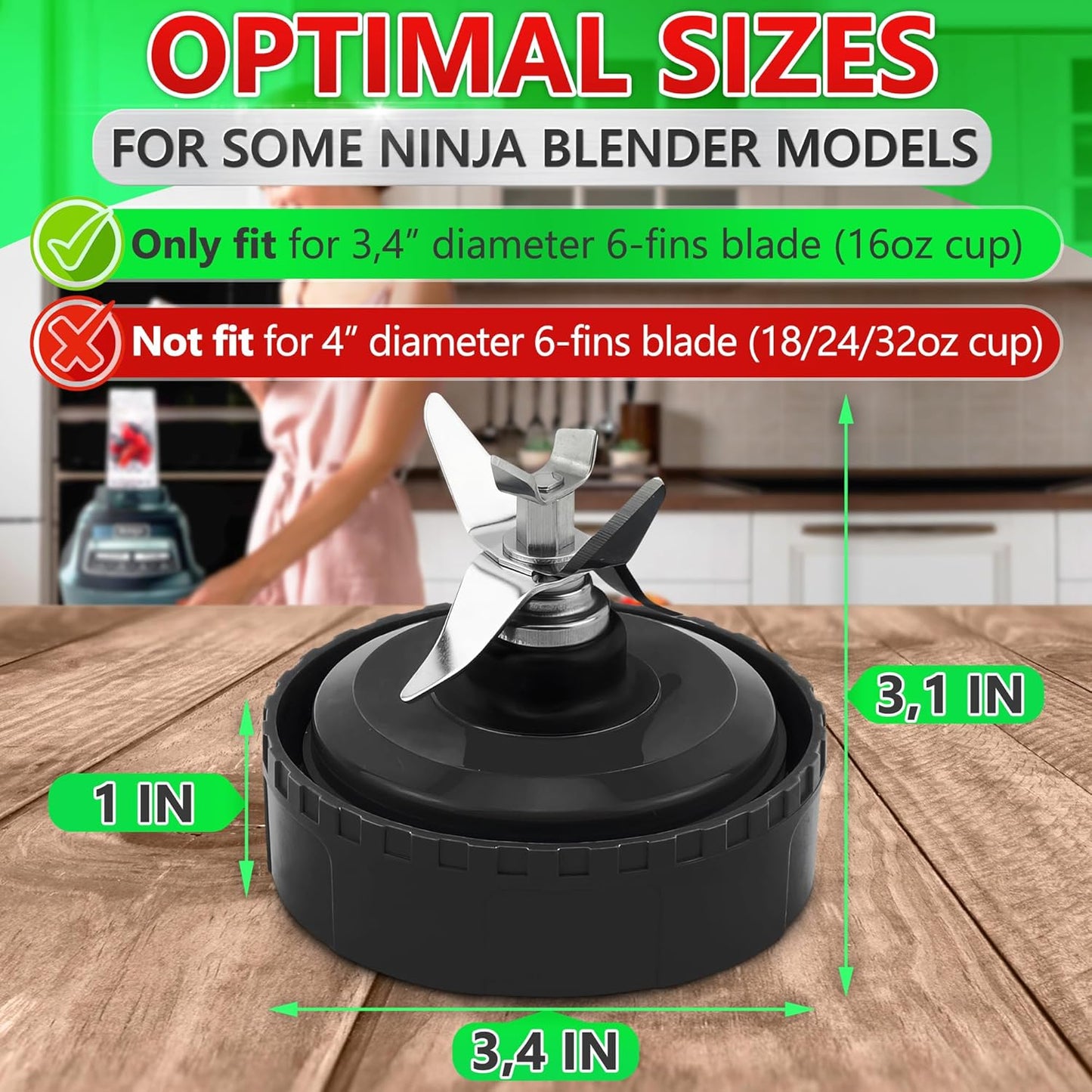 Ninja blender cup blade